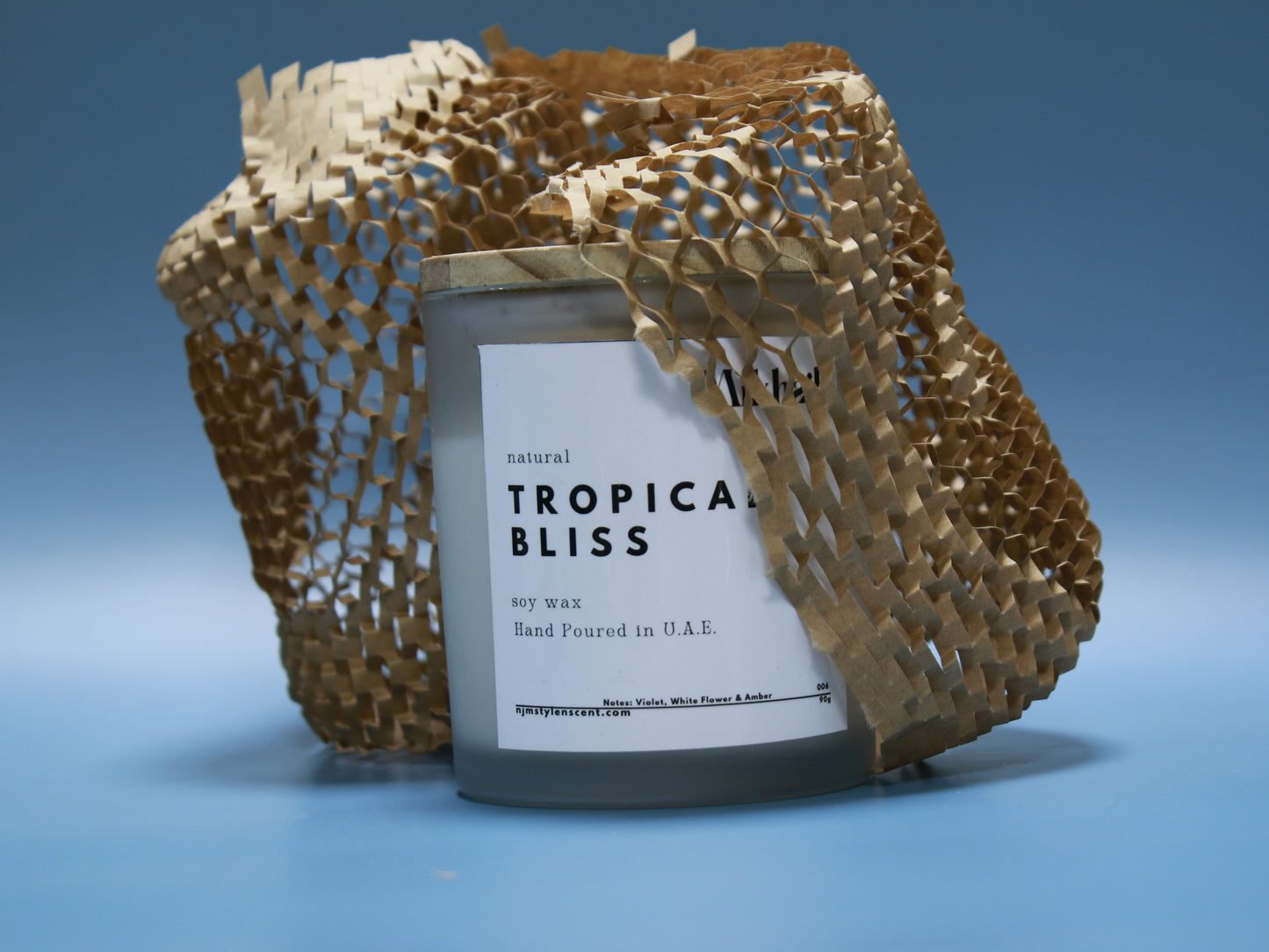 Tropical Bliss by Mikhail ā Natural Soy Wax Scented Candle