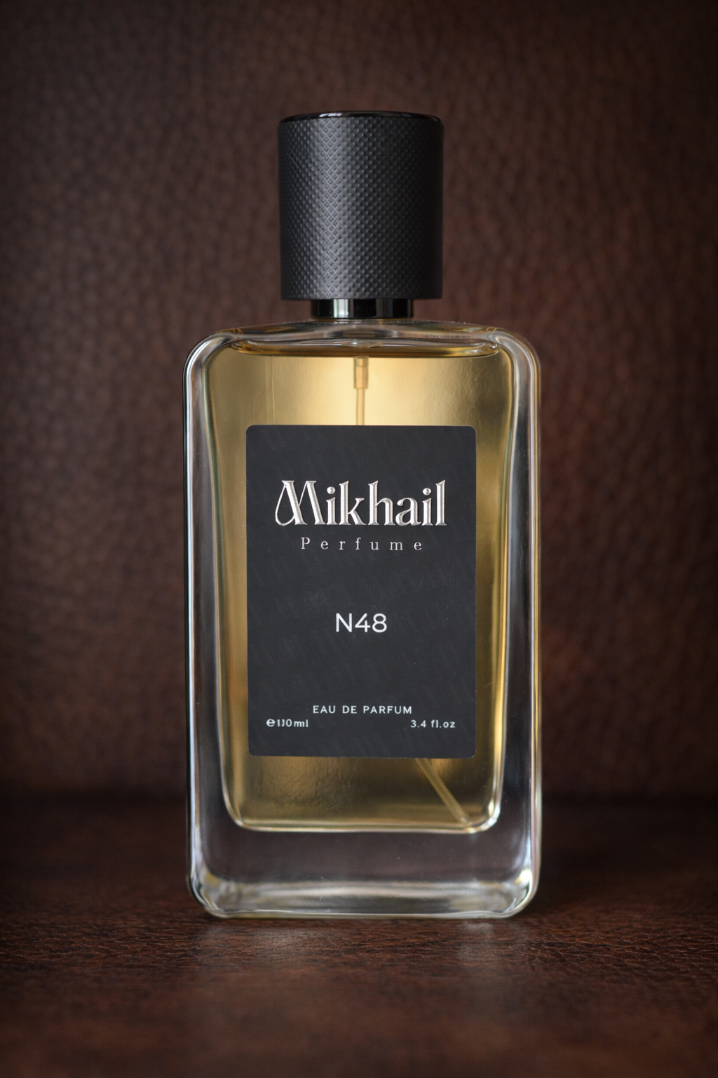 N48 by Mikhail – 100ml Oriental Woody Male Perfume | Elegant & Captivating Fragrance for Men and Women | Long-Lasting Perfume for All Occasions | Sophisticated & Mesmerizing Scent
