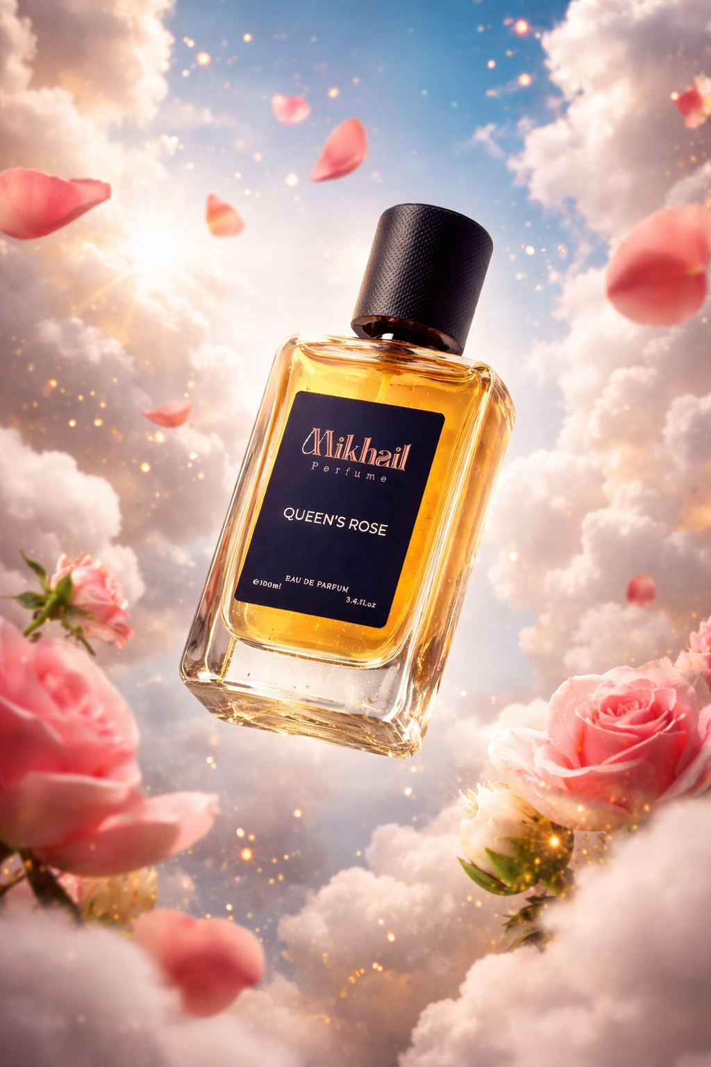 Queen’s Rose by Mikhail | 100 ML EDP – Long Lasting Floral Perfume for Women