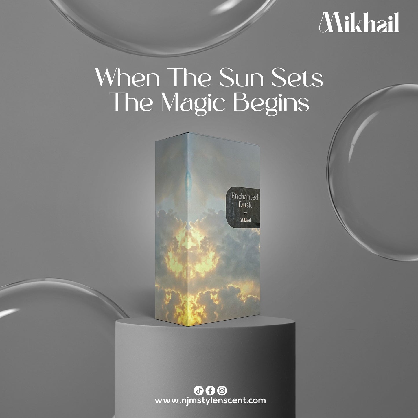 Enchanted Dusk by Mikhail | 100 ML | Long Lasting| for HER