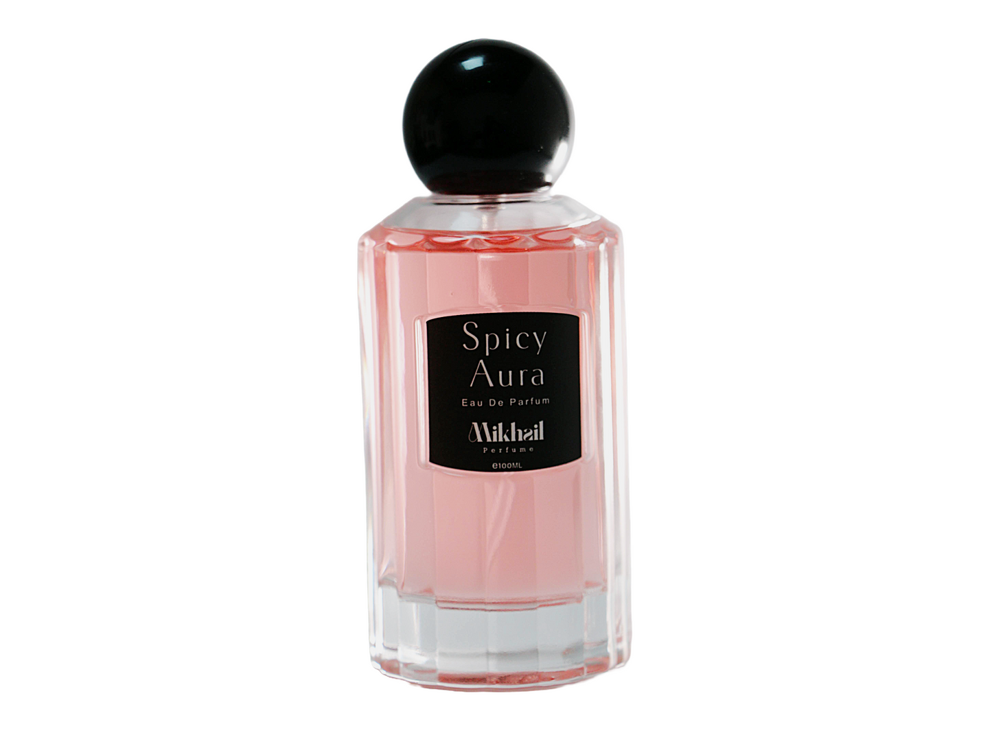 Spicy Aura by Mikhail | Bold & Sophisticated Woody Spicy Perfume for Women | Long-Lasting Eau de Parfum with Warm & Intense Notes | Alluring & Seductive Fragrance for Confident Women