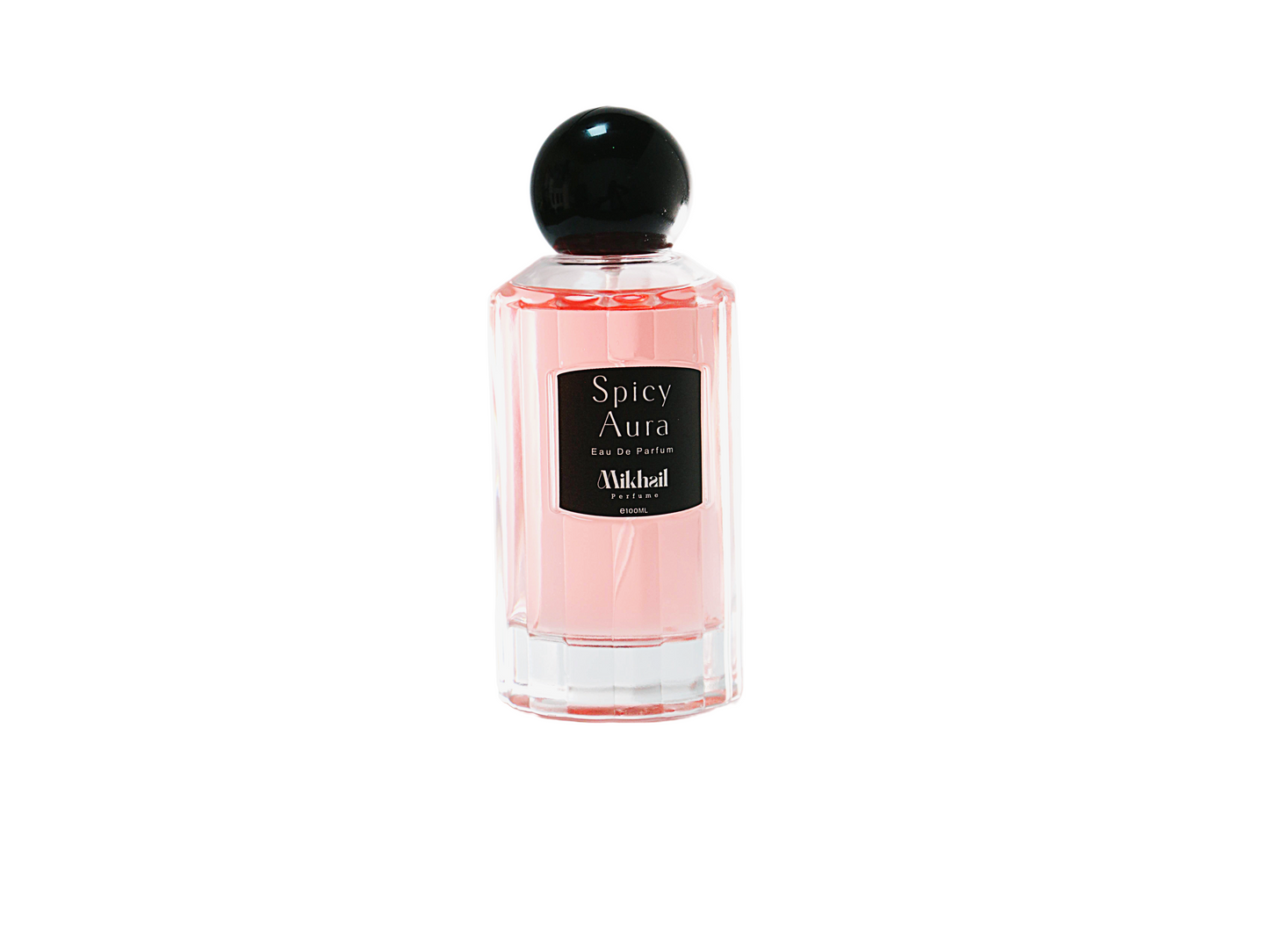 Spicy Aura by Mikhail | Bold & Sophisticated Woody Spicy Perfume for Women | Long-Lasting Eau de Parfum with Warm & Intense Notes | Alluring & Seductive Fragrance for Confident Women